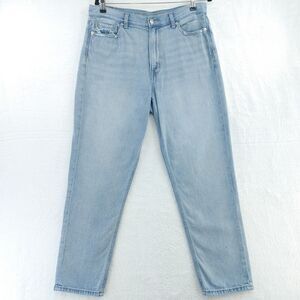 American Eagle Outfitters Mom Jean Women's Size 12 Regular Light Wash Denim